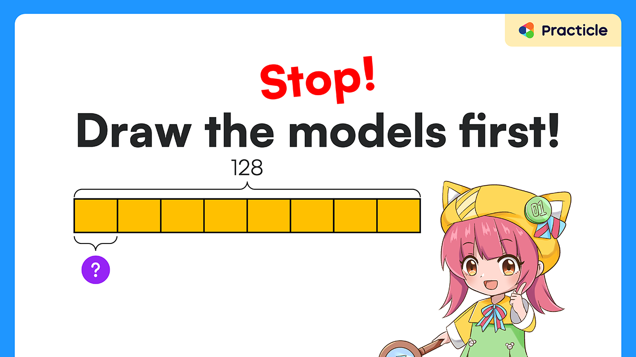 draw bar models for division word problem